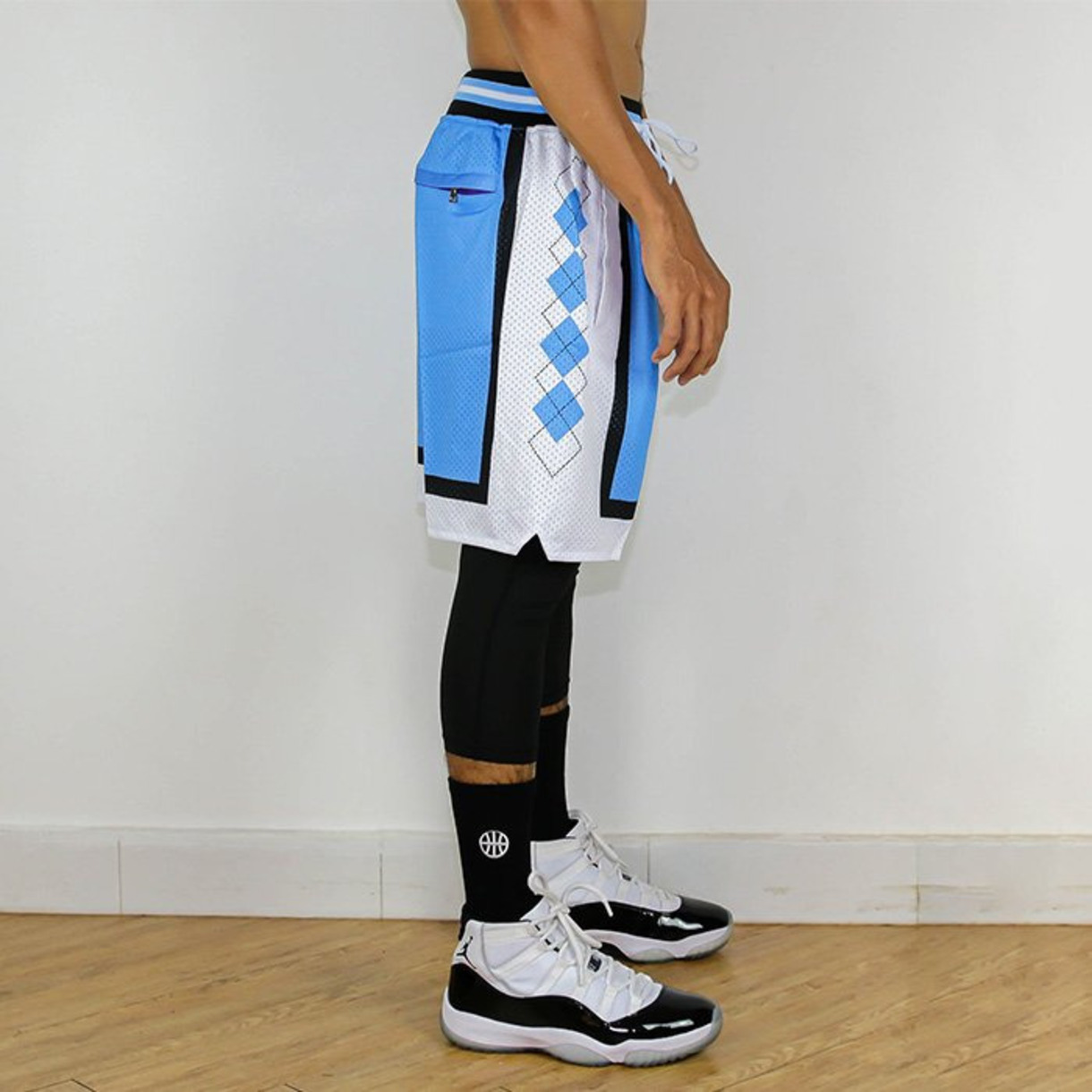 jordan unc shorts