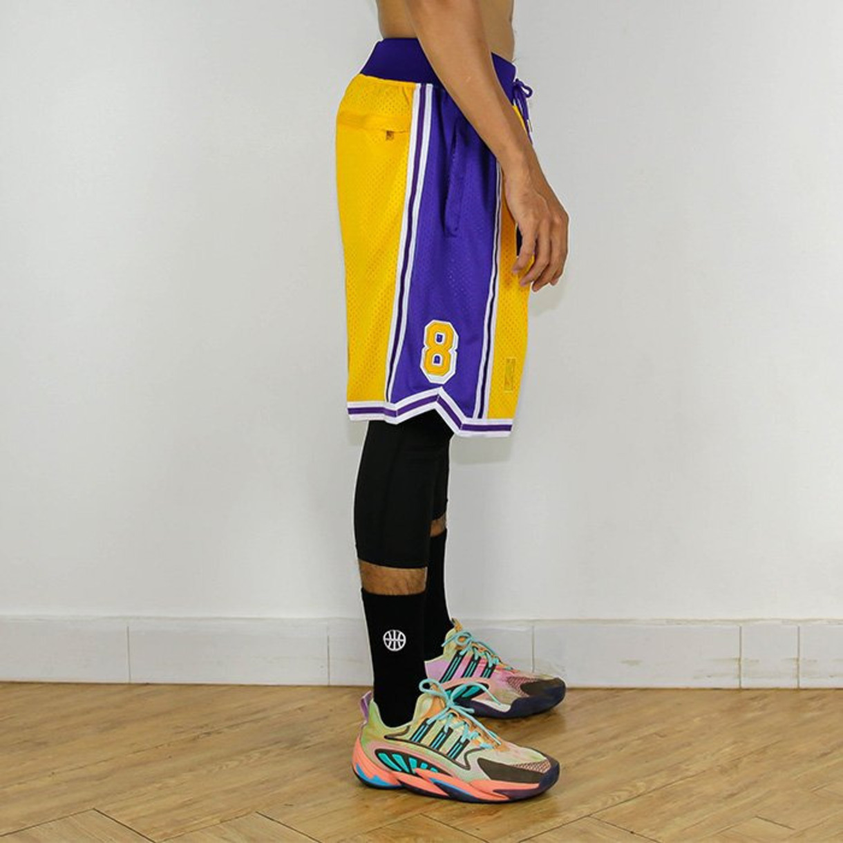 womens laker shorts