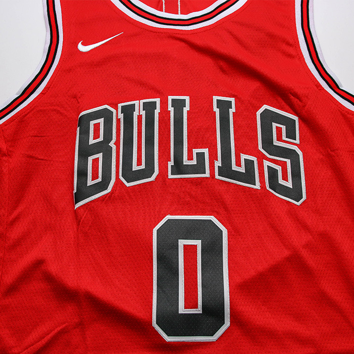 Nike Bulls White Jersey