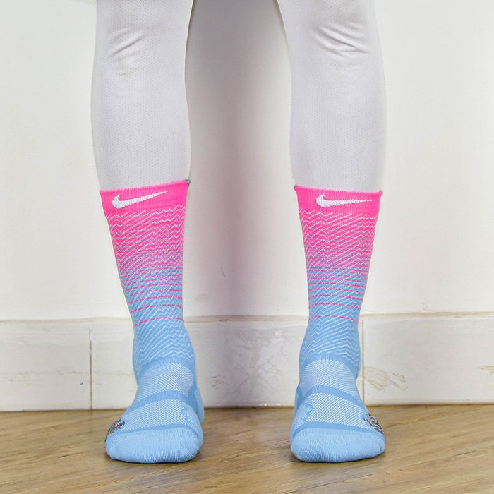 pink and blue nike pants